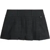 Superdry Low Rise Pleated Kort Kjol