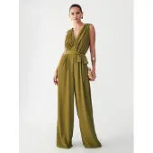 BWLDR Jumpsuit 'ALINA' oliv
