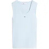 Tommy Hilfiger Tommy Jeans Ribbed Scoop Neck Slim Tank Top