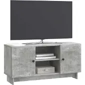 vidaXL TV-skåp Betonggrå 102 x 34,5 x 50 cm Konstruerat trä