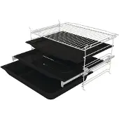 Gorenje Advanced BPS6747A06BG - Ugn - inbyggd - fördjupning - bredd: 56 cm - djup: 55 cm - höjd: 59 cm - Klass A+ - svart