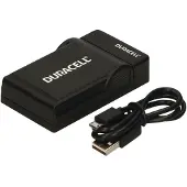 Duracell DRO5941 Replacement Olympus LI-50B USB Charger - Batteriladdare - svart - för Olympus D-785, TG-860 Stylus Tough TG-810, 860, 870 Stylus Traveller SZ-17 Tough TG-625