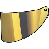 HJC RPHA 72 (HJ-48) Pinlock-Visir Guld, speglat UNI Unisex