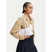 Calvin Klein Emblem Logo Pebble Shoulder Bag