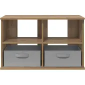 vidaXL TV-ställ med låda Artisan Ek 79 x 40 x 48 cm