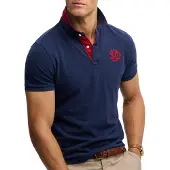 Superdry Pique Monogram Kortärmad Polotröja