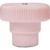 Ferm Living Bordslampa , Ripple, dimbara, Rosa / ljusröd, Vardagsrum, Glas