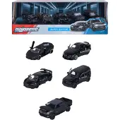 Majorette Bilar - 5-pack - Black Utgåva - - One Size - Bil