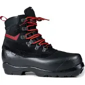Lundhags Guide BC, vandringskängor, unisex, svart/röd