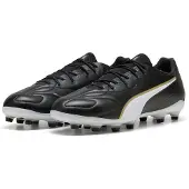 Puma King 20 Match Fg/ag Eclipse - Svart/White/Gold, storlek 41