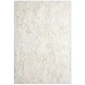Layered Shaggy matta 180 x 270 cm Bone White
