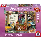 Schmidt Spiele Aimee Stewart: Memories of New York, Puzzle 1000 pieces