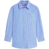 Tommy Hilfiger Tommy Jeans Oversized Fit Poplin Shirt