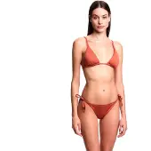 Emporio Armani för kvinnor. EW000786_AF20255 Bikinitonus rödbrun (S), Strandkläder, Polyamid