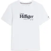 Tommy Hilfiger T-shirt 'Nautical' marinblå / vit