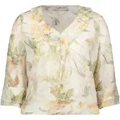 Cartoon Blus kräm / khaki / pastellorange