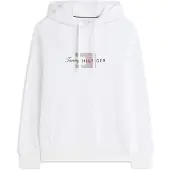 Tommy Hilfiger Flag Graphic Terry Drawstring Hoody