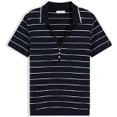 Tommy Hilfiger Regular Fit Pique Henley Polo Shirt