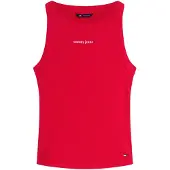 Tommy Hilfiger Tommy Jeans Logo Ribbed Slim Tank Top