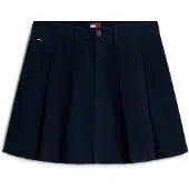 Tommy Hilfiger Tommy Jeans Washed Canvas Pleated Mini Skirt