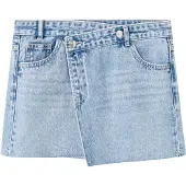 MANGO TEENS Kjol blå denim