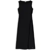 Tommy Hilfiger Knot Interlock Knit Midi Dress