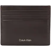 Calvin Klein Leather Rfid Logo Cardholder