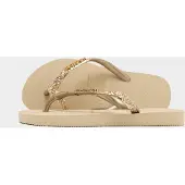 Havaianas Slim Glitter Flim Flops Children, brun