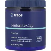 Trace Minerals | TMSkinCare Bentonitlera | Indisk lera | Mineraler för alla hudtyper | 16.0 ounce