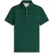 Tommy Hilfiger T-shirt '1985 Slim Fit' mörkgrön