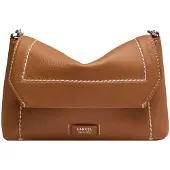 Lancel Axelremsväska 'Sac Rabat S Ninon Soft Camel Femme A1403020TU' brun