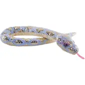 Wild republic Gosedjur - 137 cm - Foliediamant Blue Orm - - One Size - Gosedjur