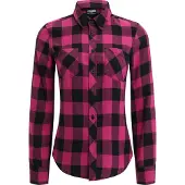 Urban Classics Blus rosa / svart