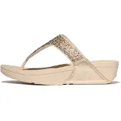 Original Brands Lulu Crystal Mix Metallic Toe Post Sandaler