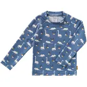 Fresk Dinosaurie Uv Långärmad T-shirt