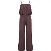 STUDIO SELECT Jumpsuit 'Zora' mörkbrun