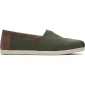 Toms ALPARGATA Herr Espadrillos Mörk Salviagrön