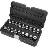 YATO Hylsnyckelsats YT-05991; 3/8''; 18 st.