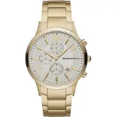 Giorgio Armani klocka AR11332 guld