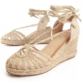 Montevita Wedge Sparto Cien I Beige