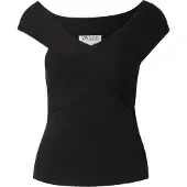 Vero Moda Broderad topp 'VMBEVERLY' svart