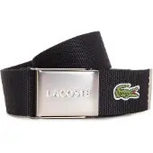 Lacoste Woven Belt, svart