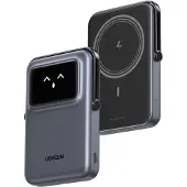UGREEN UNO, 10000 mAh, Trådlös laddning, 20 W, Svart