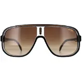 Carrera Rectangle Mens Black Gold Brown Gradient 1058/S