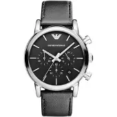 Emporio Armani AR1733 Quartz Watch - Herr - Svart