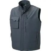 Russell athletic Russell Mens Gilet Jacket (Convoy Grey)