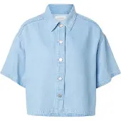 MSCH Copenhagen Blus 'Saphina' blå denim