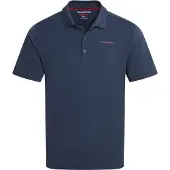 Craghoppers Herr Bramshaw Nosilife Kortärmad Golf-Polo T-shirt (Blå Marin)