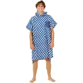After Essentials Poncho Swim Club Vertigo Blue