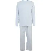 Calvin Klein Underwear Pyjamas lång opal / pastellblå